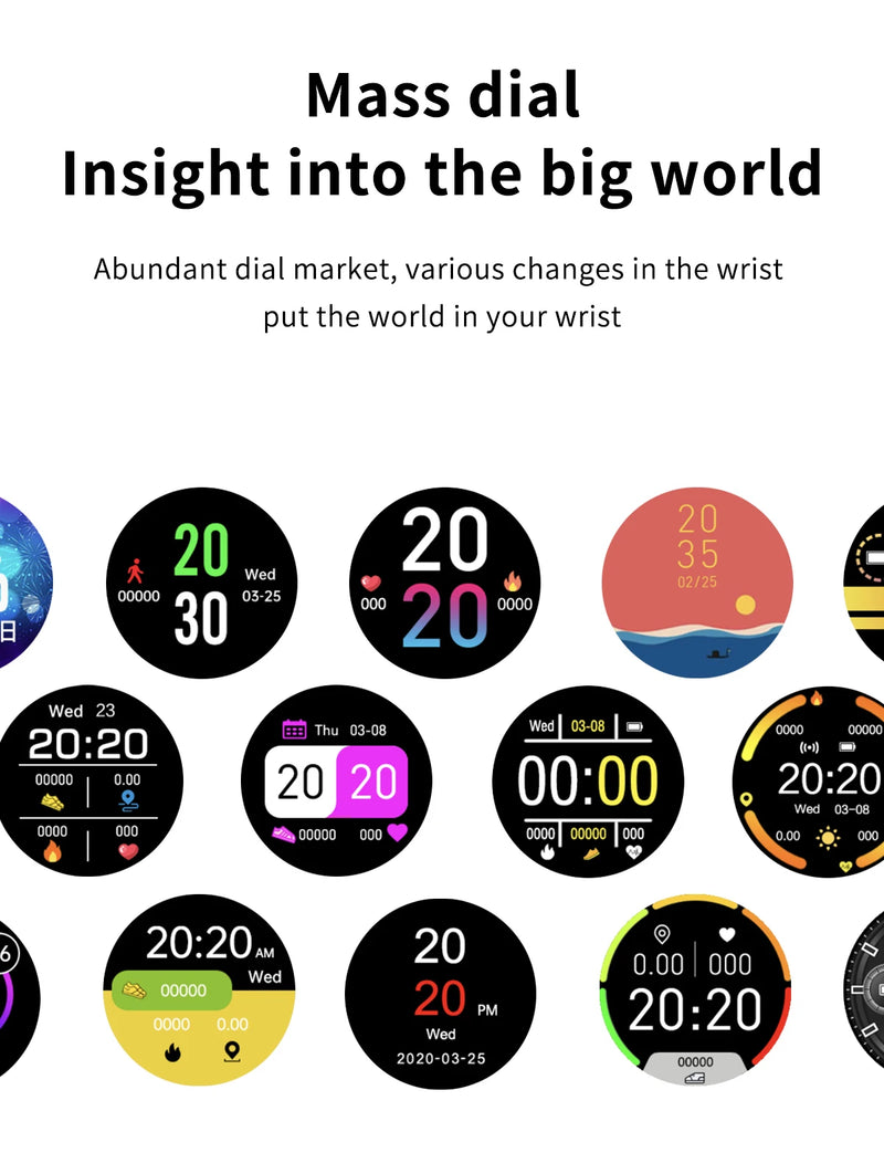 LIGE - smartwatch inteligente PRO